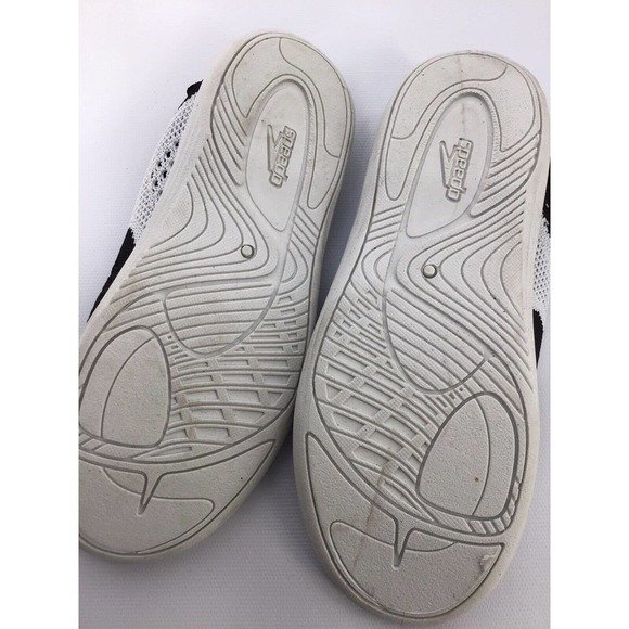 Speedo Kids Junior Surf Strider Water Shoes White/Black Size Small 11-12 - Picture 10 of 12